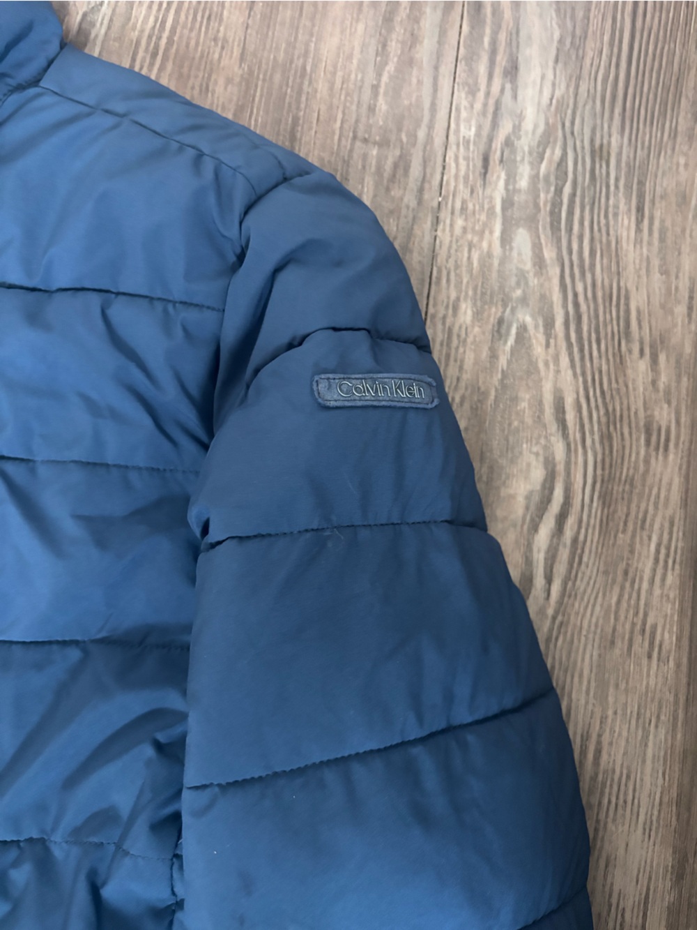 Blue Puffer Jacket - - Picture 3 of 5
